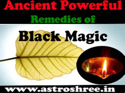 Remedy for black magic